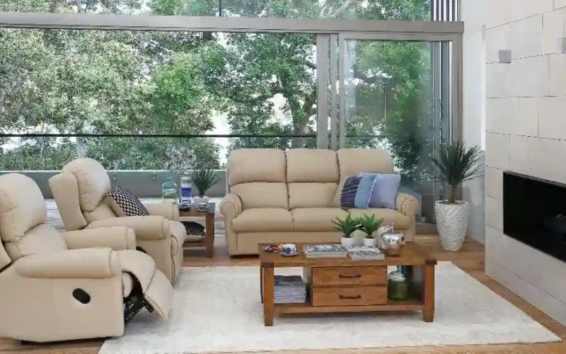 Tech 8 three Seater Recliner Sofa