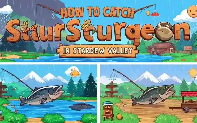 How to Catch Sturgeon in Stardew Valley